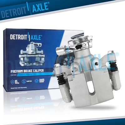 Pinça de freio a disco traseira esquerda com conjunto de suporte para íon Malibu Cobalt HHR G5 G6 - Imagem 1 de 4