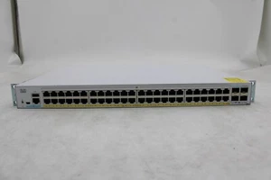 Cisco CBS350-48P-4X 48-Port Gigabit PoE+ Compliant Managed Network Switch SFP+ - Picture 1 of 3