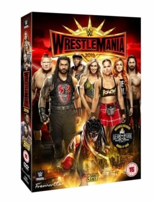 WrestleMania 35 - Online Exclusive (DVD) - Exclusive 4 Disc Bonus Set - Image 1 of 3