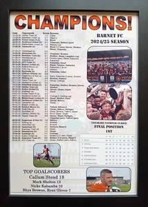 Barnet FC National League champions 2025 - souvenir print - Picture 1 of 5