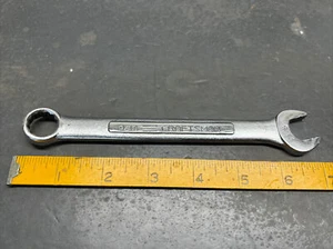 Llave de combinación de 12 puntos vintage Craftsman -VV- 44696 9/16 ¡Bonita forma! - Imagen 1 de 8