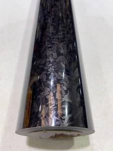 Fahrzeug Vinylfolie SCHWARZ GESCHMIEDET 5D Carbon Aufkleber Folie Luftfrei Car Wrapping UK - Bild 1 von 23