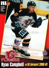 2000-01 UK British Elite Guildford Flames #3 Ryan Campbell