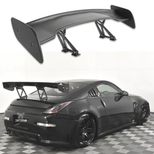 For Nissan 370Z 350Z Matte Black GT Style Rear Car Trunk Lip Spoiler Adjustable - Picture 1 of 14