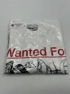 Online Ceramics Mass Murder Crow Tee - Size Large - White - NEW - Picture 1 of 2