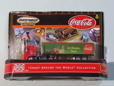 Matchbox Collectibles Coke Around The World England DAF Space Cab NEW #1 14 - Image 1 of 4