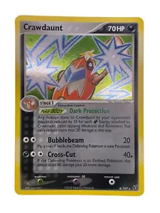 Crawdaunt 6/107 Holo 2005 EX Deoxys NEAR MINT Pokemon TCG NM - Picture 1 of 12