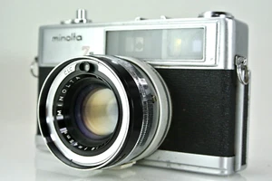 AS-IS/ Minolta Hi-Matic 7s Rangefinder 35mm Film Camera From JAPAN - Picture 1 of 21