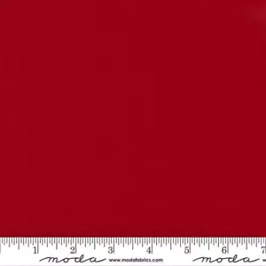 Moda Fabrics 9900 230 BELLA SOLIDS "CHERRY RED" BTY - Picture 1 of 1