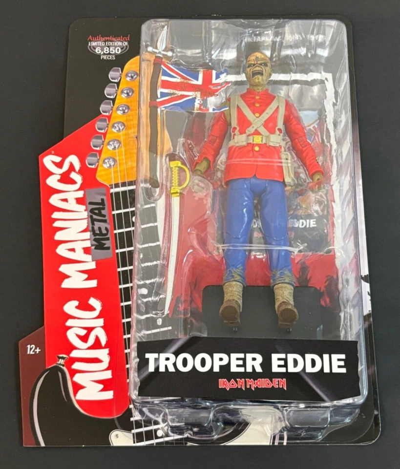 NEW - Music Metal Maniacs TROOPER EDDIE Iron Maiden McFarlane Action Figure - Image 1 of 1