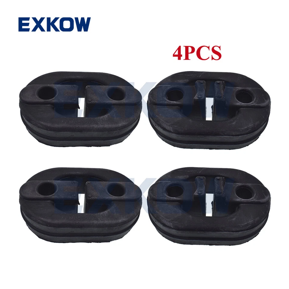 4X Suspensión de silenciador de escape para Mitsubishi Montero Sport L200 3000GT Lancer Galant Foto 1 de 4