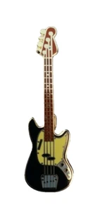 UK GUITAR BADGE / PIN - ALAN LANCASTER (STATUS QUO) #3 - Picture 1 of 1