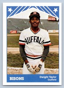 Dwight Taylor 1983 TCMA Buffalo Bisons