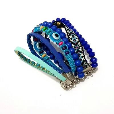 Armband türkisches magisches Auge Nazar Evil Eye boncuk Magnetverschluss Vintage - Bild 1 von 3