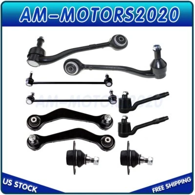 适用于 2000 - 2003 宝马 X5 10PC 前控制臂球接头 领带杆 悬架套件 — 第 1/4 张图片