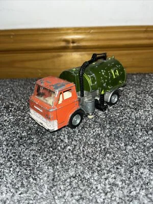 Used  Dinky 449  Johnston Road Sweeper Diecast Collectors Needs Restoration - Image 1 of 4