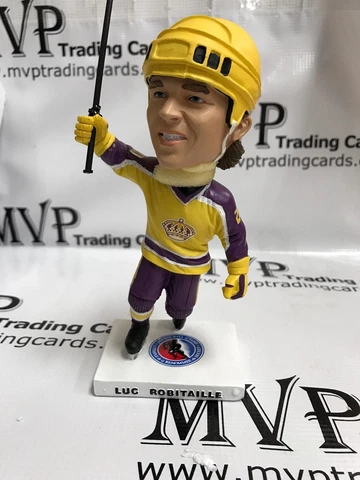 LUC ROBITAILLE Limited Edition Los Angeles Kings Bobble Head-New In Box Cover