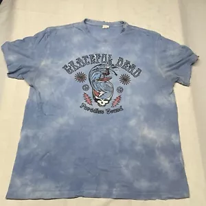 Camiseta Grateful Dead Blue XL Banda de Rock Concierto Jerry Garcia Deadhead Tour Band - Imagen 1 de 9