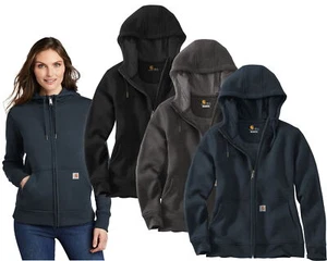 Carhartt Women's Clarksburg Full Zip Hoodie NWT 2022 - Picture 1 of 7