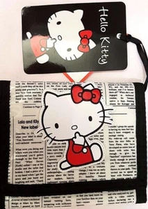 Hello Kitty - Sanrio - Portafoglio in Sintetico Giornale Grande - Cartorama - Foto 1 di 6