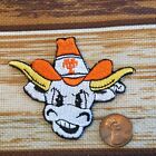 Texas Longhorns vintage iron on embroidered patch 2.5” x 3”