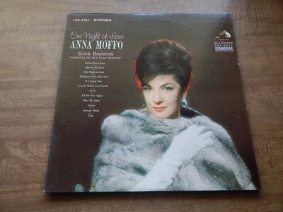 LP-ANNA MOFFO-One Night of Love-1965-Stars in my Eyes, Strange Music, Always Foto 1 de 4