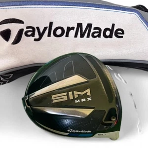 Taylor Made SIM MAX Golf Driver 9° ( 9.0 ) RH w/cover - Picture 1 of 10