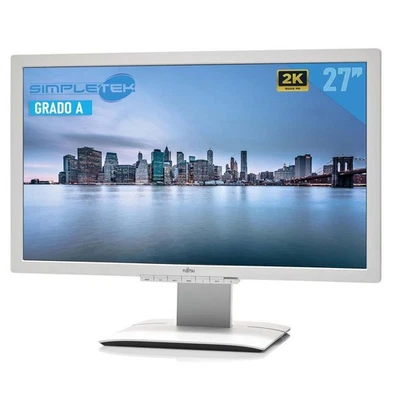 Fujitsu P27T-6P IPS 27 " 2k 16:10 VGA Display Port + 2 HDMI DVI + U Refurbished - Bild 1 von 4