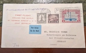 Graf Zeppelin 1929 First Flight. 5th Stage. Ref2025 - Picture 1 of 4