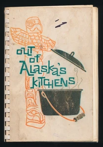 Out of Alaskas Küchen Vintage 1961 Fisch Wild Kochen Kochbuch - Bild 1 von 6