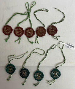 Rolex Officially Certified Chronometer Red Superlative Green Hang Tag Set of 9 - Bild 1 von 6