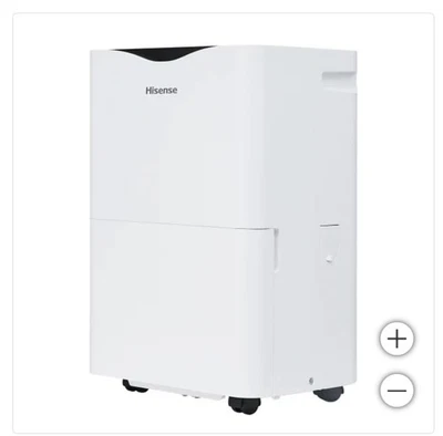 Deshumidificador Hisense 35 pintas, 3 velocidades, 3000 pies cuadrados, HD3524  Foto 1 de 4