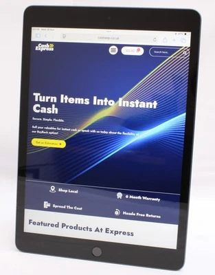 Apple iPad 64GB 9th Generation 10.2" Wi-Fi Tablet - Space Grey (C) - Image 1 of 4