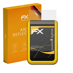 atFoliX 3x Screen Protection Film for Casio Exilim EX-FR100 matt&shockproof - Picture 1 of 8