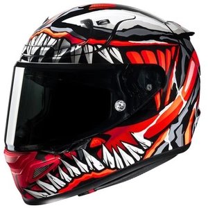 Casco HJC 0852-1531-07 RPHA 12 Maximized Venom Marvel XL rojo semiplano (MC-1SF) - Imagen 1 de 1