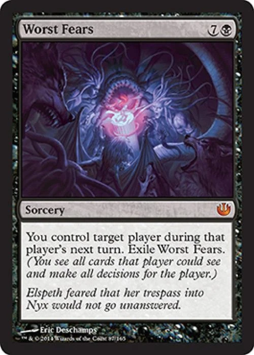 Worst Fears -Foil Medium Play MTG Journey into Nyx - Image 1 of 1