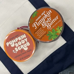Trader Joe’s Pumpkin Body Butter + Exfoliating Body Scrub Set of 2 - Picture 1 of 3