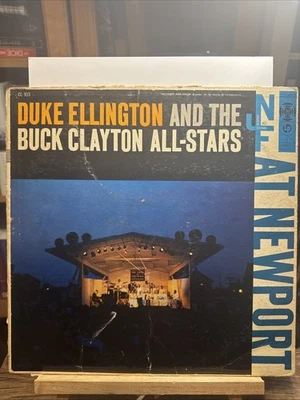 DUKE ELLINGTON   BUCK CLAYTON ALL-STARS At Newport COLUMBIA CL 933 1956 LP - Image 1 of 4