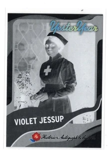 2025 Autógrafos Históricos Antaño 2 Violeta Jessup Diseño 2 NEGATIVOS #105/50 - Imagen 1 de 1
