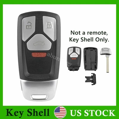 Smart Remote Key Shell Fob 4 Button for 2017 2018 2019 Audi A4 A5 Q7 TT SQ5 - Image 1 of 4
