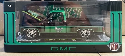 M2 Machines – 1976 GMC Sierra Grande 15 “Quaker State” – 1:24 Die‑Cast Truck - Image 1 of 2