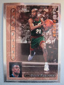 1996-97 Topps Chrome Pro Files #PF20 Gary Payton - Picture 1 of 2