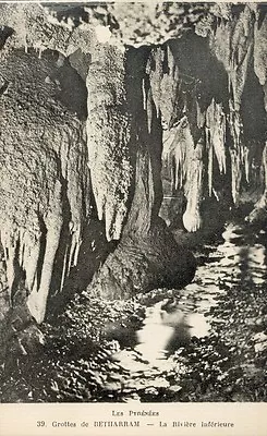 65 - Cpa - Grottes De BETHARRAM - La Rivière Inférieure • 4.23€