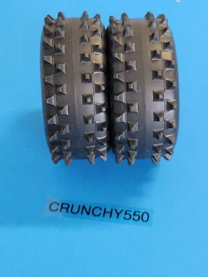 Duratrax Rear Tires 1.9" Pyramid Spike DTXC5115 Losi Tamiya Kyosho Vintage RC - Image 1 of 3