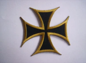 Biker-aufnäher IRON CROSS ca7,5x7,5 cm - Picture 1 of 1