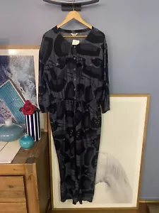 Gorman Women’s Boiler/Jump Suit Navy Blue/Dark Grey Pattern Size 14 - Picture 1 of 4