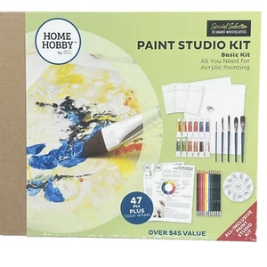 The HomeHobby by 3L Paint Studio Paint Studio Kit Basic Beginner Acrylic - Picture 1 of 10