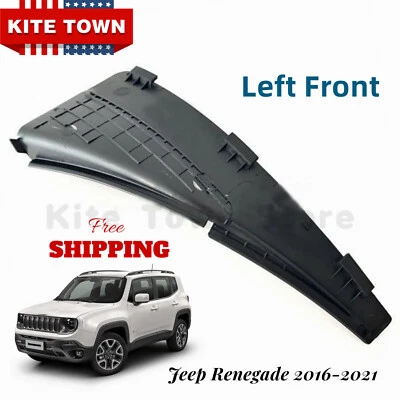 Protector de capó limpiaparabrisas delantero izquierdo para Jeep Renegade 2016-2021 735640965 Foto 1 de 4