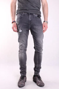 Pepe Jeans Finsbury 010 STAR WARS, pantalones vaqueros para hombre, mezclilla, gris/negro, trou - Imagen 1 de 6