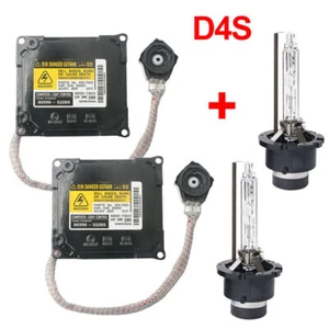 2STK Für Lexus 85967-51050 HID Xenon Scheinwerfer Steuergerät mit D4S Birne Kit - Picture 1 of 16